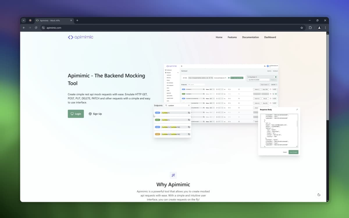 Why Apimimic was created